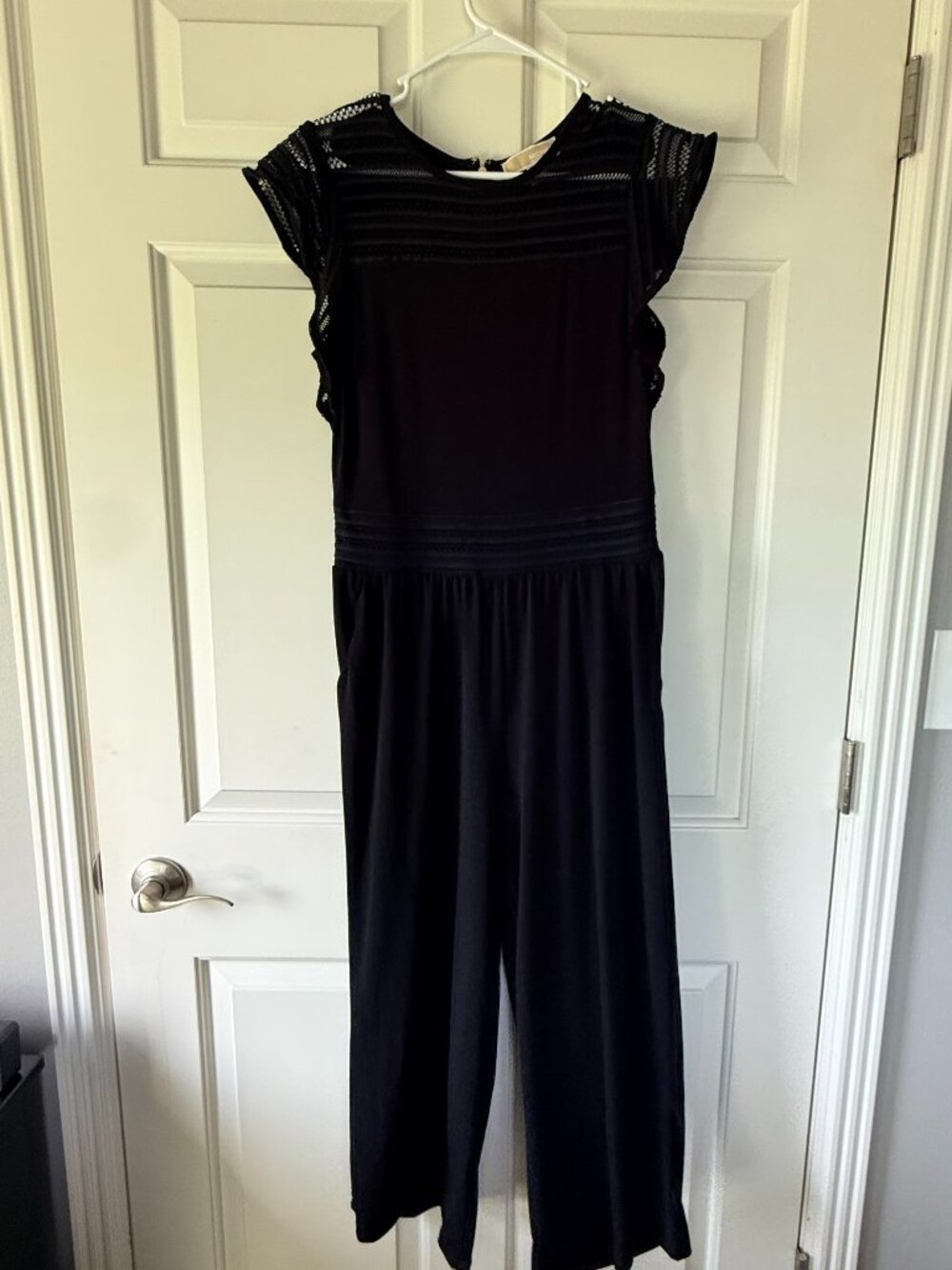 Michael Kors Jumper with Lace Flutter Sleeve and waist